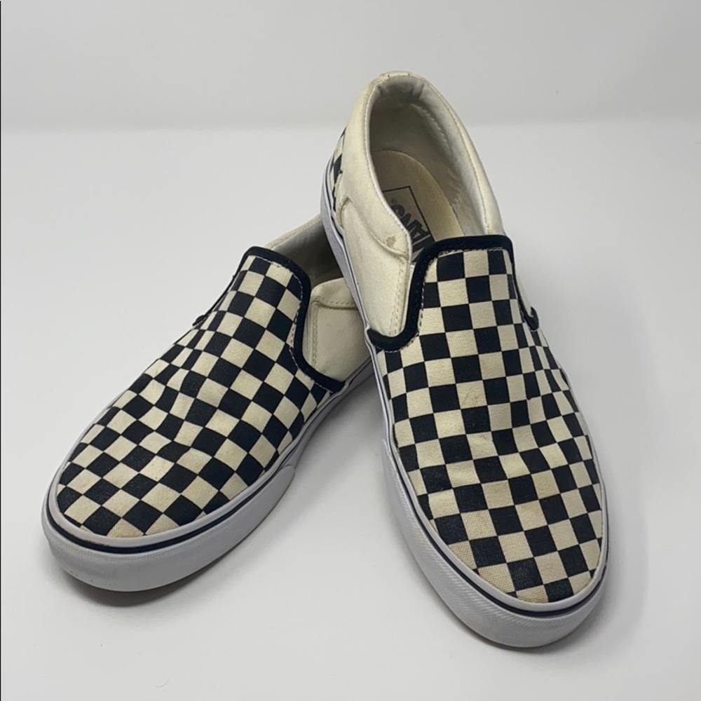 Vans Checkered Slip On Sneakers